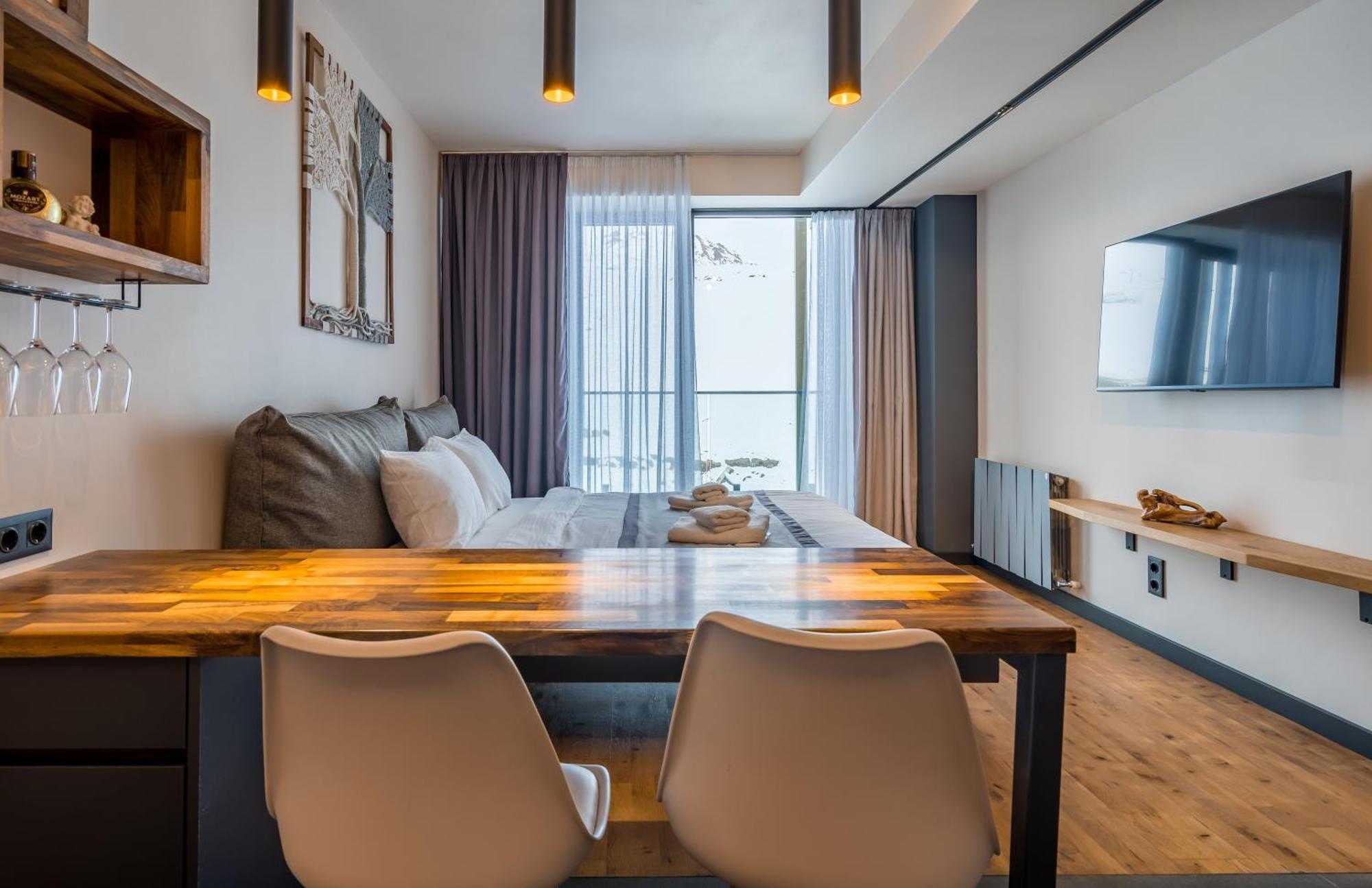 New Gudauri Gn Apartments In Atrium Exterior photo