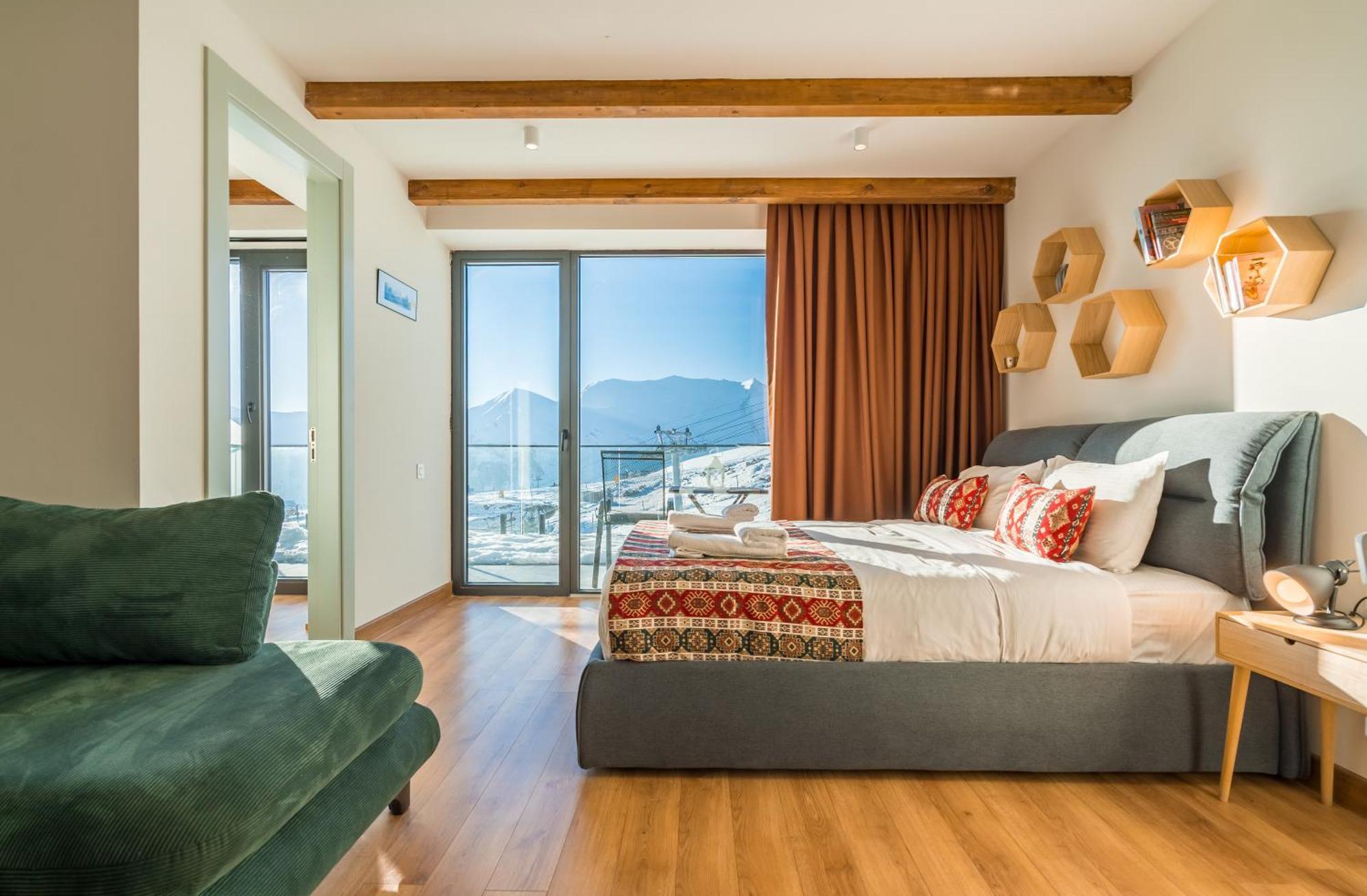 New Gudauri Gn Apartments In Atrium Exterior photo
